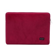 BOMBATA Baršunasta torba za laptop 13-14", bordo